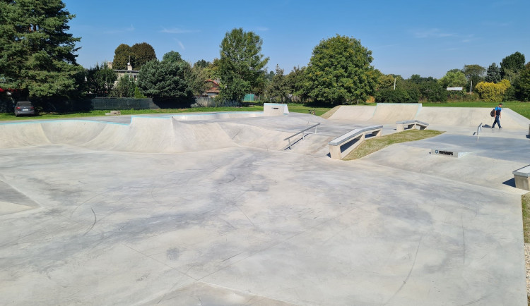 Litovel má nový skatepark. Je jedním z top v celé republice, míní vedení asociace