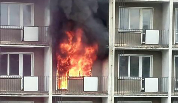 V opuštěném přerovském hotelu Strojař hořelo při armádním cvičení. Událost prověří vojenská policie