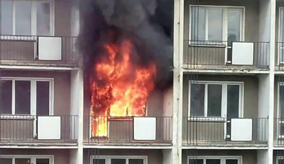 V opuštěném přerovském hotelu Strojař hořelo při armádním cvičení. Událost prověří vojenská policie