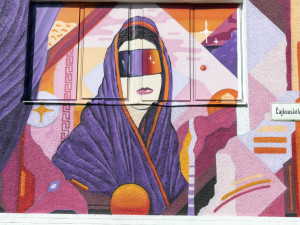 FOTOGALERIE: Festival pouličního umění rozzářil v Olomouci sídlištní kotelny i zašlé basketbalové hřiště