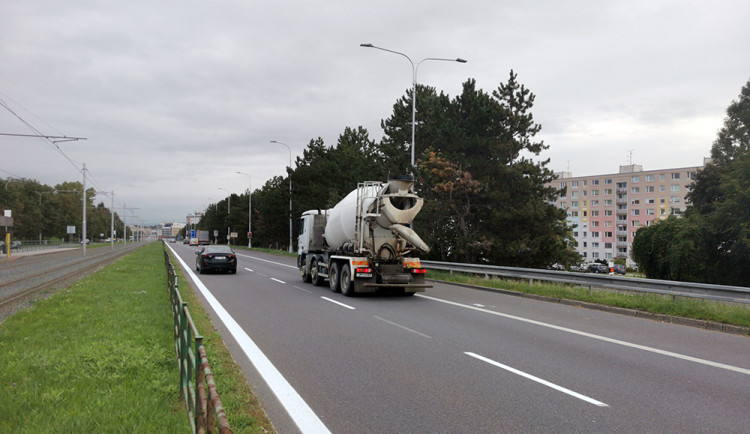 Brněnská ulice v Olomouc - ilustrační foto