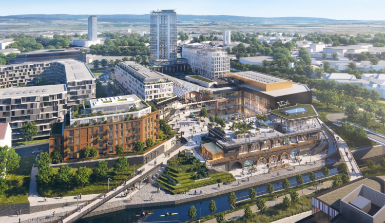 Třímiliardová proměna parkovišť u Šantovky: v Olomouci má vyrůst nová multifunkční čtvrť