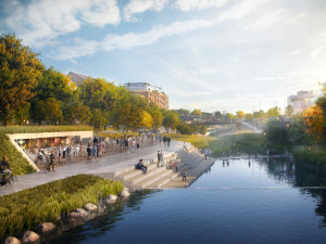 Vizualizace projektu Šantovka District v Olomouci