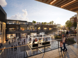 Vizualizace projektu Šantovka District v Olomouci