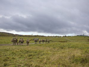 Střelby z RPG i dobývání zákopů. Ukrajinští vojáci cvičí na Libavé a dostali hodnotnou pomoc