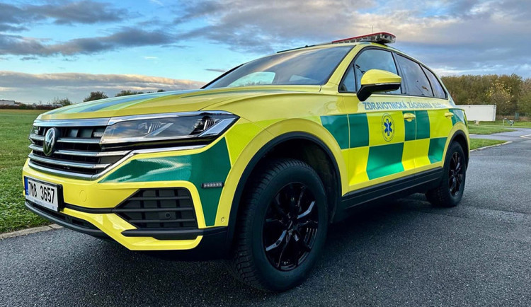 Nové vozidlo rendez-vous systému Zdravotnické záchranné služby Olomouckého kraje