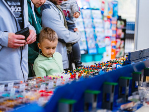Interaktivní modely i obří stavby. Olomoucké výstaviště se promění ve Svět kostek