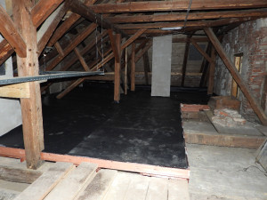 Dokončená podlážka v Čechách pod Kosířem