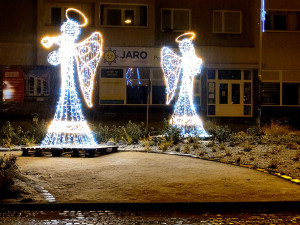 FOTOGALERIE: Přerovu se letošní vánoční výzdoba opravdu povedla. Lidé jsou nadšení