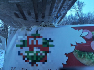 Nákladní auto vjelo pod železniční most u Čelechovic na Haní a urvalo korbu. Provoz na trati byl přerušen