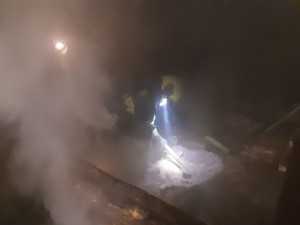 Od trámu v komíně začal hořet dům na Olomoucku. Škoda půjde do statisíců