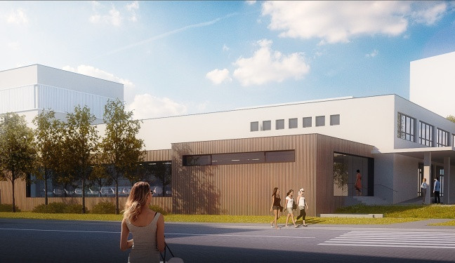 Vizualizace nové podoby kulturního centra v Zábřehu
