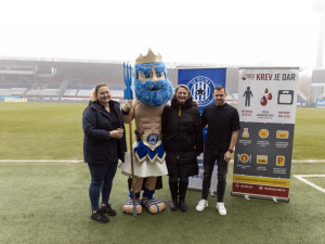 FOTOGALERIE: 470 mililitrů nejen modré krve. Fotbalová Sigma Olomouc hostila speciální odběr