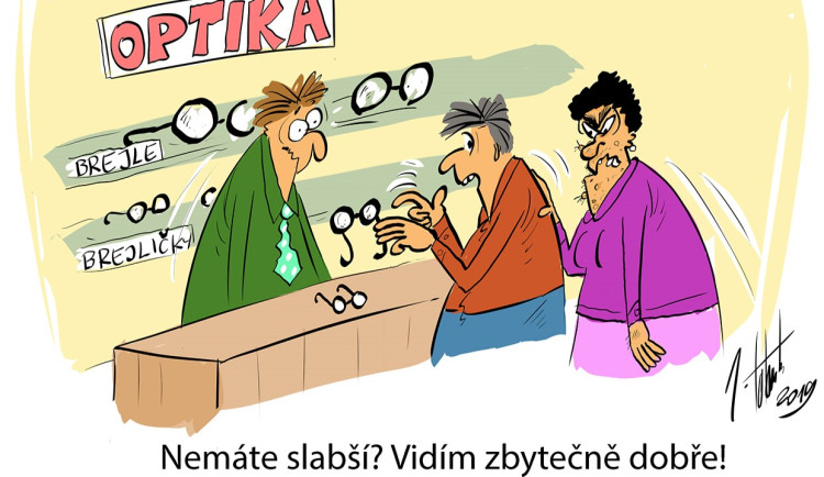 ORAŽENÉ OBRÁZKY: Lednová dávka vtipů od kreslíře Jana Tatarky