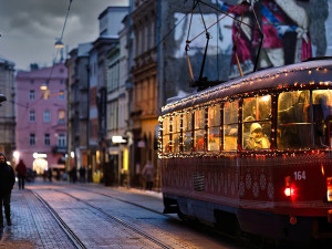 Bronz pro Olomouc. Vánoční tramvaje z Hané uspěly v tradiční anketě