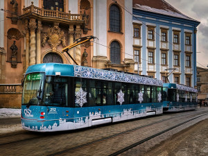 Bronz pro Olomouc. Vánoční tramvaje z Hané uspěly v tradiční anketě