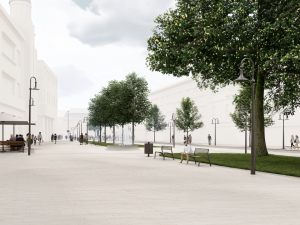 Méně automobilové dopravy, více chodců. Žižkovo náměstí v Prostějově čeká proměna