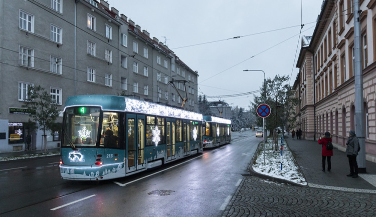 Bronz pro Olomouc. Vánoční tramvaje z Hané uspěly v tradiční anketě