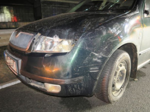 Řidič srazil na Přerovsku holčičku, musel přiletět vrtulník. Zrovna vystoupila z havarovaného vozu