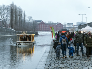 Slabá elektřina na olomoucké náplavce? Soustavu prověřil vyšší odběr při vánočních trzích