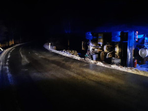 Převrácený sypač na Konicku