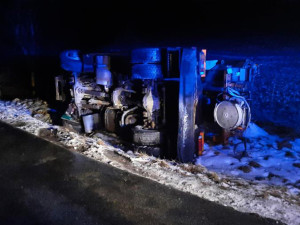 Převrácený sypač na Konicku