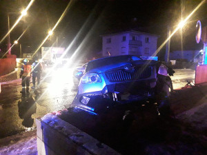 Hromadná nehoda i zpoždění autobusů. Namrzlé silnice opět komplikují dopravu v Olomouckém kraji