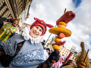 TIP NA VÍKEND: Olomouc v sobotu ožije masopustem. Město zaplaví rej masek, folklor a jarmark plný specialit
