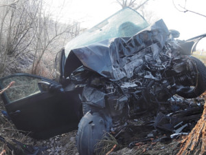 Policie hledá svědky tragické nehody na Olomoucku. Řidič zemřel po nárazu do stromu