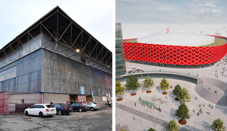 Nová hokejová hala v Olomouci? Kromě developera Morávka má zájem i stavební gigant Strabag