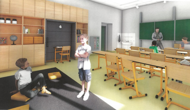 Začíná přestavba internátu v Zeyerově ulici. Hotová bude za rok a půl