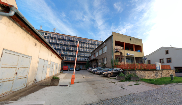 Budova zvaná Hroch na adrese TGM 18