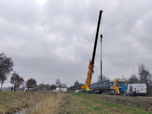 U Olomouce pokročila stavba cyklotrasy za desítky milionů, hotovo má být v listopadu
