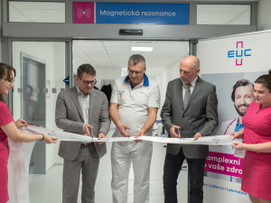 EUC ve Zlíně otevřela nové oddělení magnetické rezonance