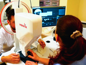 Kontrastní látka netřeba. Pro precizní vyšetření očí využívá šumperská nemocnice nový přístroj