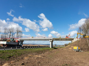 D35 u Olomouce čeká v dubnu víkendová uzavírka, chystá se demolice mostu