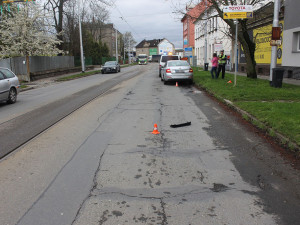 První nehoda v ulici U podjezdu