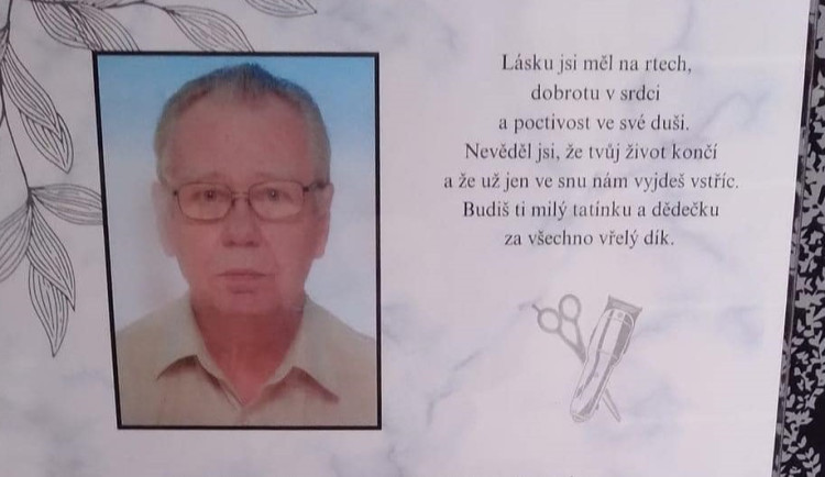 Lidé vzpomínají na nejznámějšího olomouckého holiče. Jičí Seryn zemřel ve spánku v nedožitých osmdesáti letech