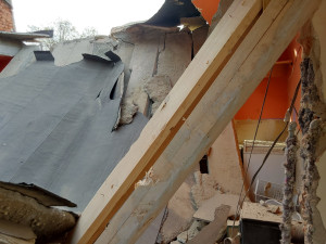 V Obědkovicích se kvůli opravám zřítil dům, naštěstí v něm nikdo nebyl. Nyní půjde úplně k zemi