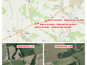 Oprava propustků za Šternberkem zkomplikuje dopravu na hlavní trase na Opavu. Potrvá do konce června