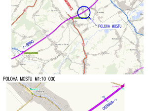 Silničáři se po zimě vrátí k opravě dvou mostů na D1 poblíž Bělotína. Způsobí to omezení v dopravě