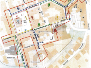 V historickém centru Šumperka začaly opravy plynovodu. Potrvají až do října