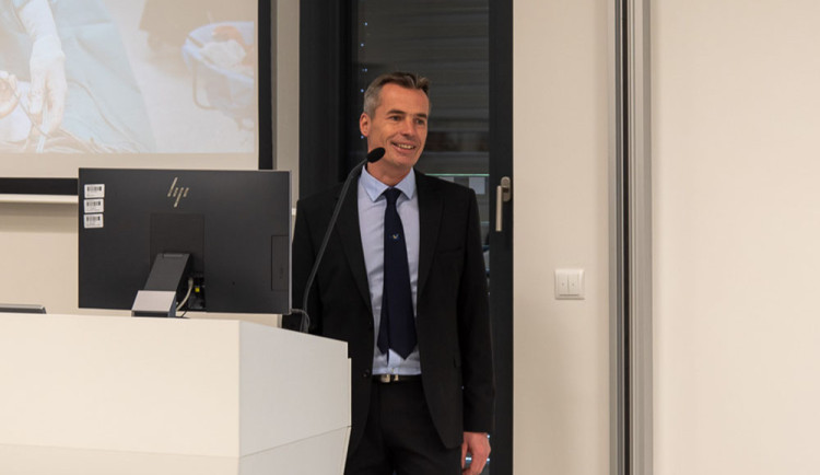 Petr Šantavý na konferenci v roce 2022