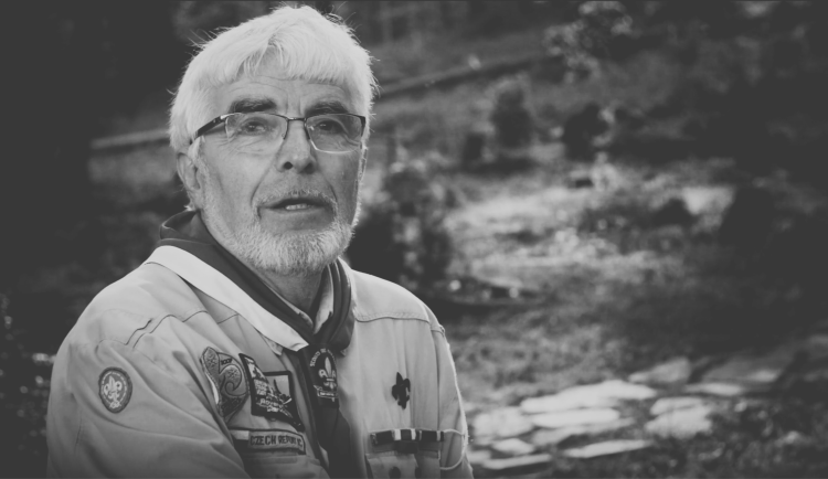 Zemřel skautský vůdce Jan Pečínka. Zasloužil se o obnovu poutního místa Stará Voda u Libavé
