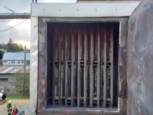 V Plumlově hořel průmyslový areál. Škoda je podle odhadů 3 miliony korun