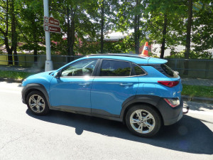 Dopravní nehoda v Bezručově ulici v Jeseníku