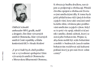 Cenzura v Moravské filharmonii? Z brožury zmizely kritické příspěvky některých ambasadorů