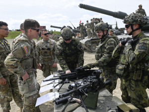 Nácvik spolupráce na Libavé. Ve vojenském prostoru u Olomouce se připravují čeští a američtí vojáci