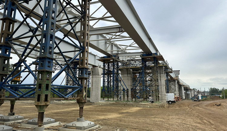 Stavba D1 Říkovice - Přerov - ilustrační foto