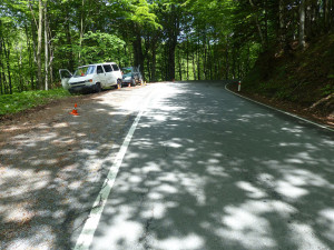 Nehoda poblíž obce Rejvíz na Jesenicku